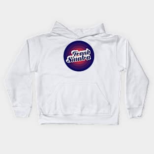 FRANK SINATRA - BLURN CIRCLE Kids Hoodie